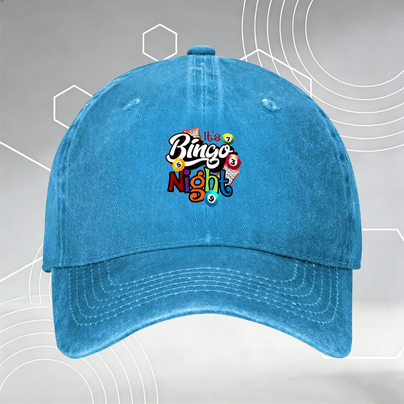 New Baseball Cap with Fiery Skull Print 