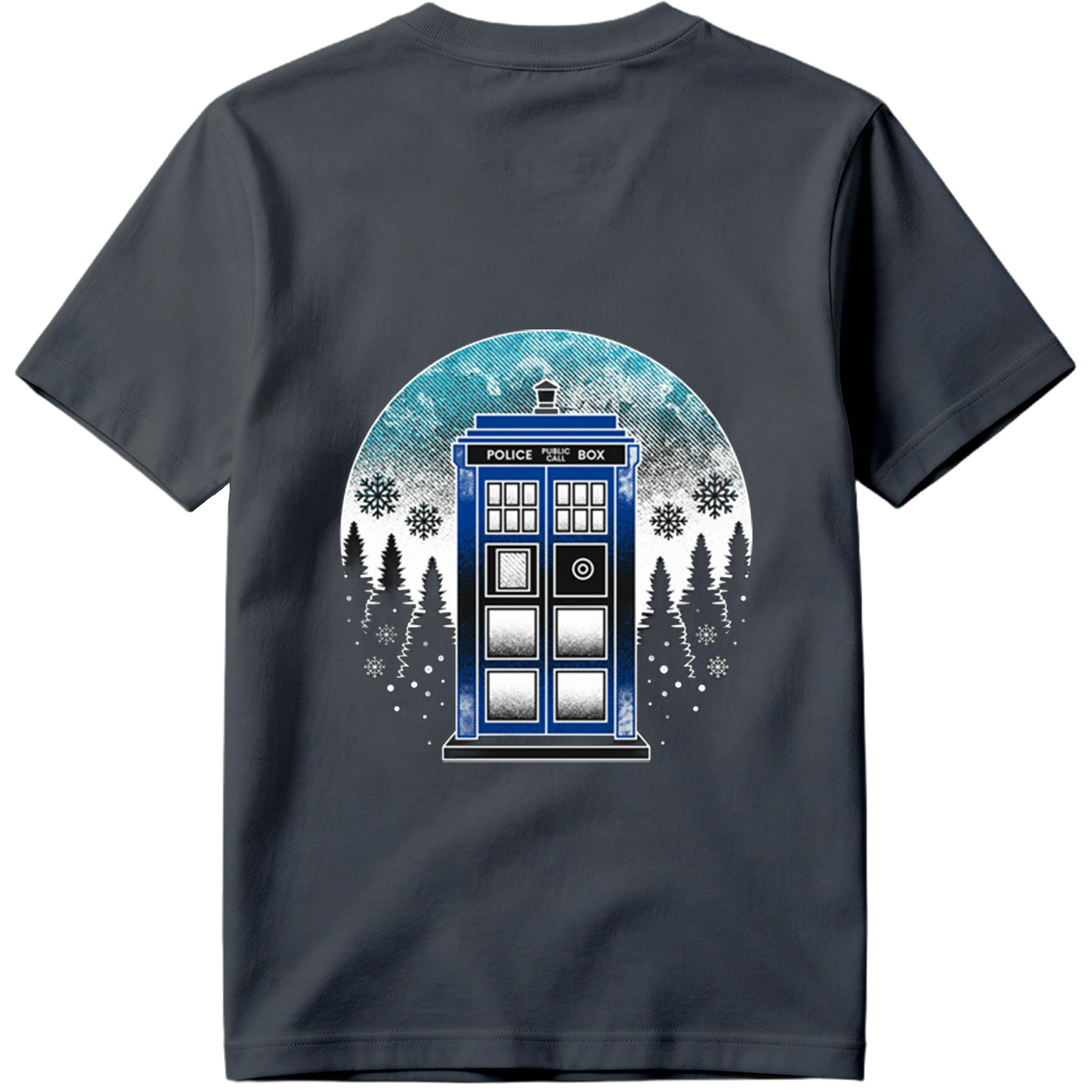 TARDIS in Winter Wonderland - Tee