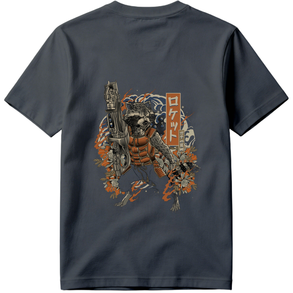 Rocket Raccoon in Japanese Style Art - Tee