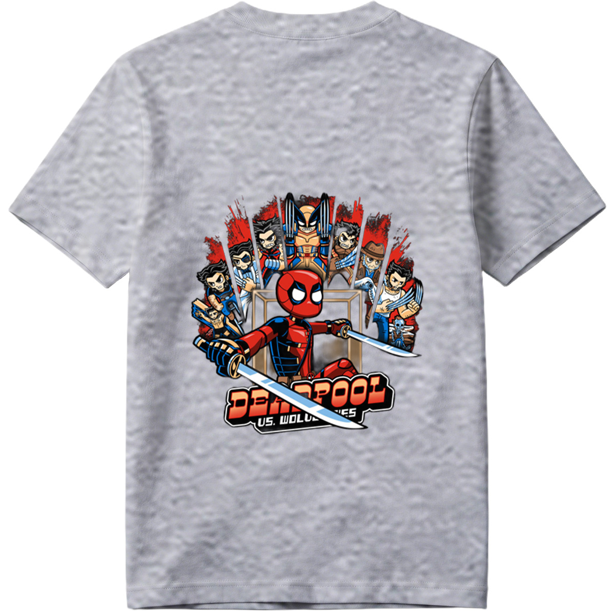 Deadpool vs. Wolverines - Tee