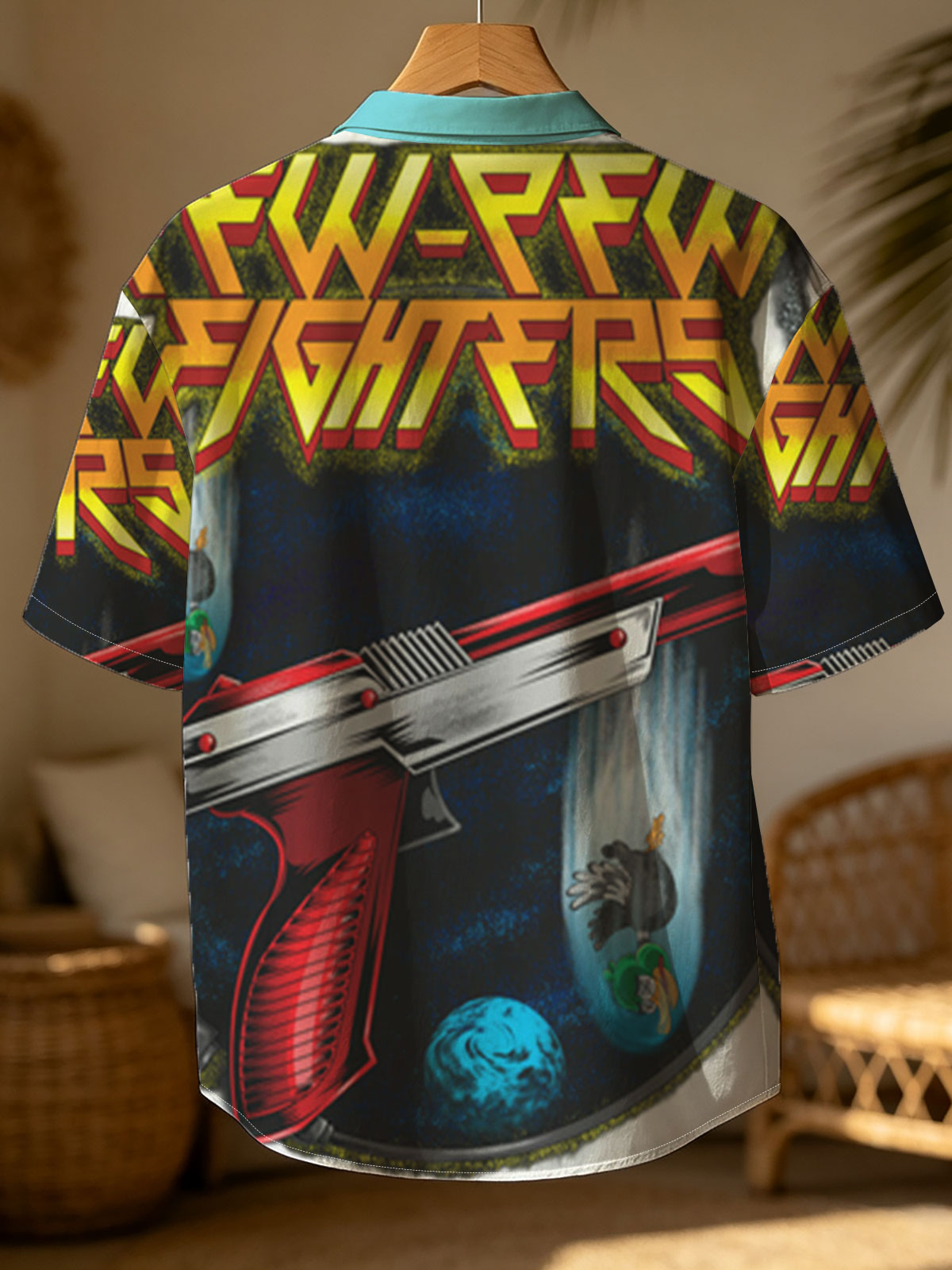 Pew-Pew Fighters: Duck Hunt Laser Blasters in Space Adventure -  Shirt