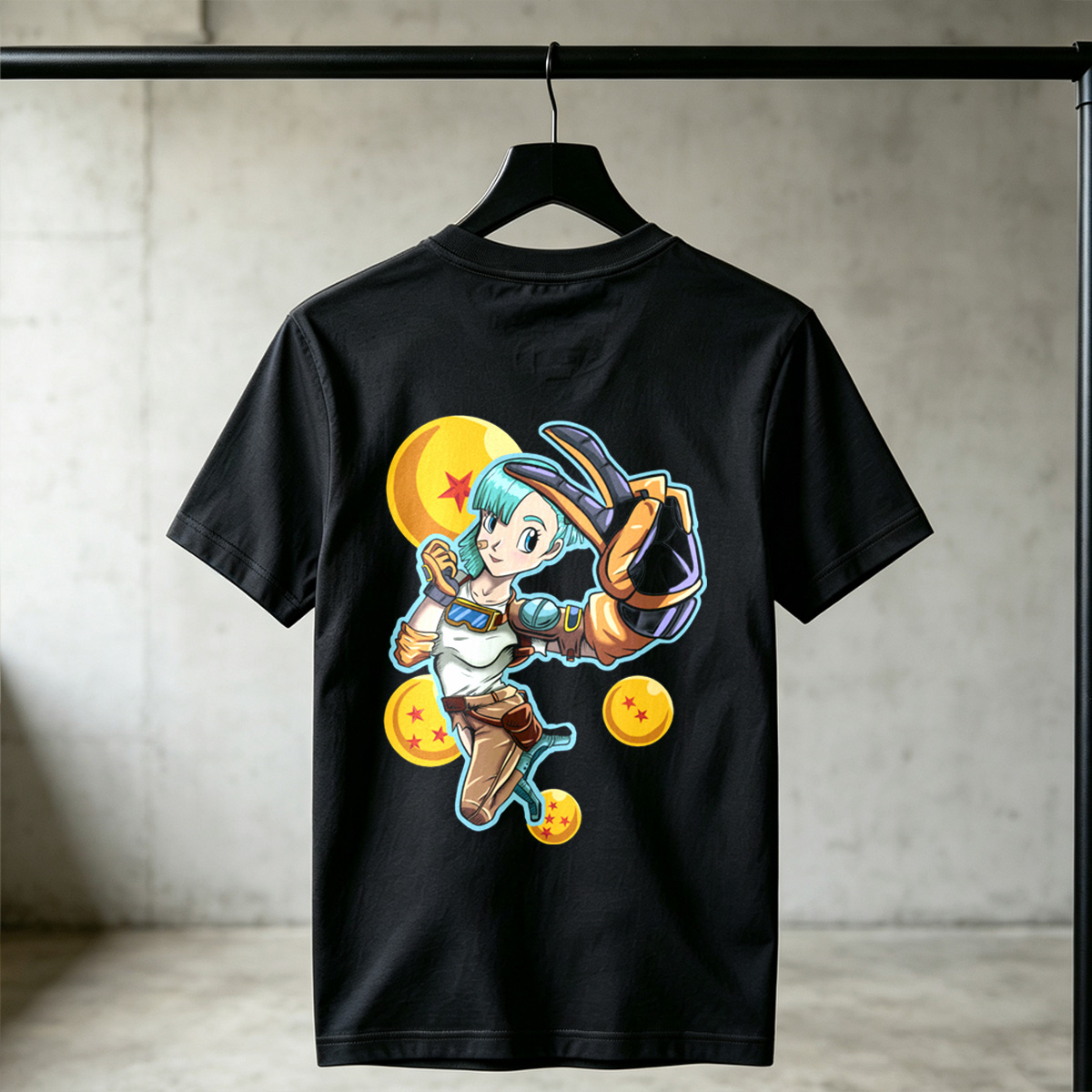 Dragon Ball: Bulma with Dragon Balls - Tee