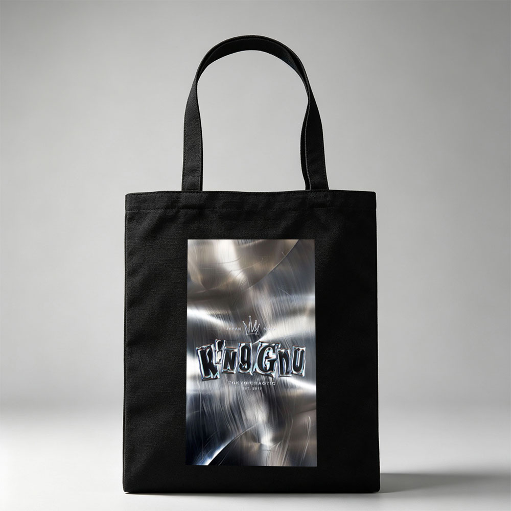 King Gnu Live Performance on Metallic Background with Dynamic Lighting Effects - Canvas tote bags
