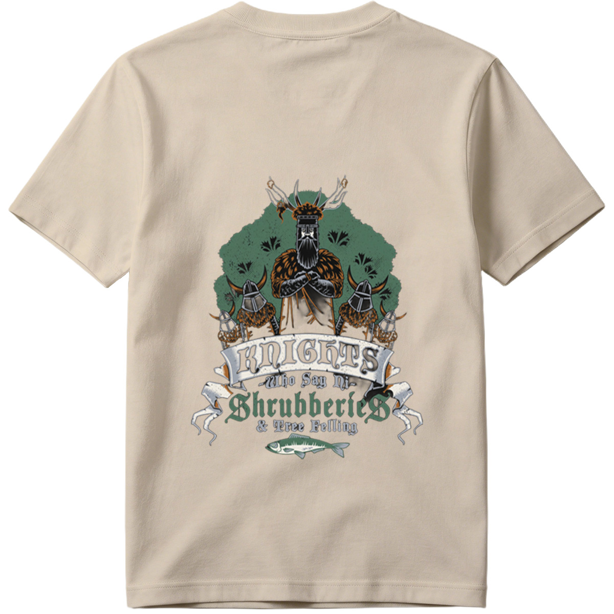 Knights Who Say Ni - Shrubberies & Tree Felling - Tee