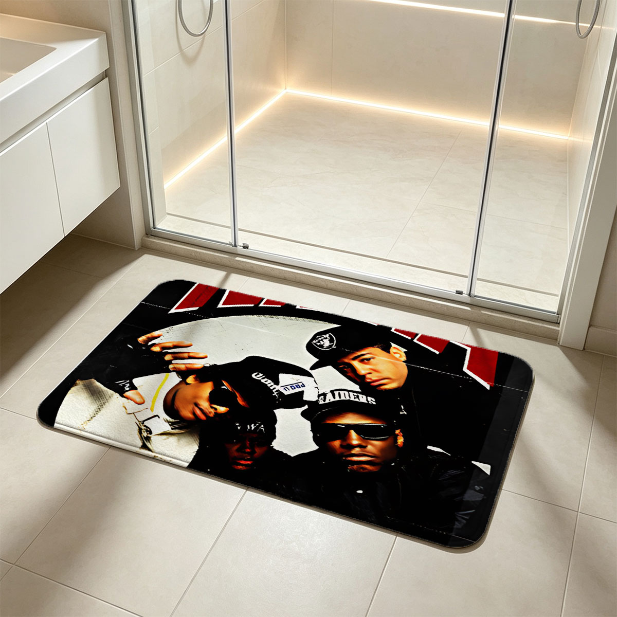 N.W.A - The Strength of Street Knowledge - Flannel floor mat