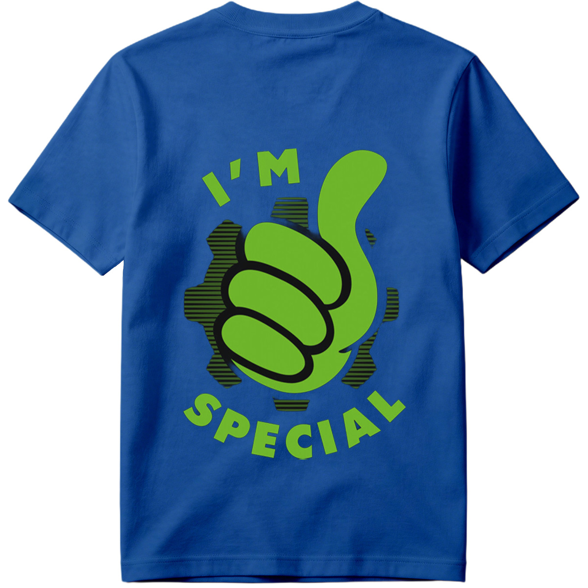 I'm Special - Green Thumbs Up Logo - Tee