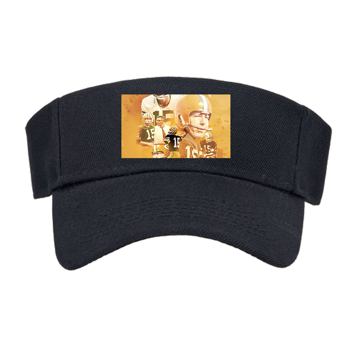 Bart Starr, Green Bay Packers Quarterback #15, Football Legend -  Visor cap