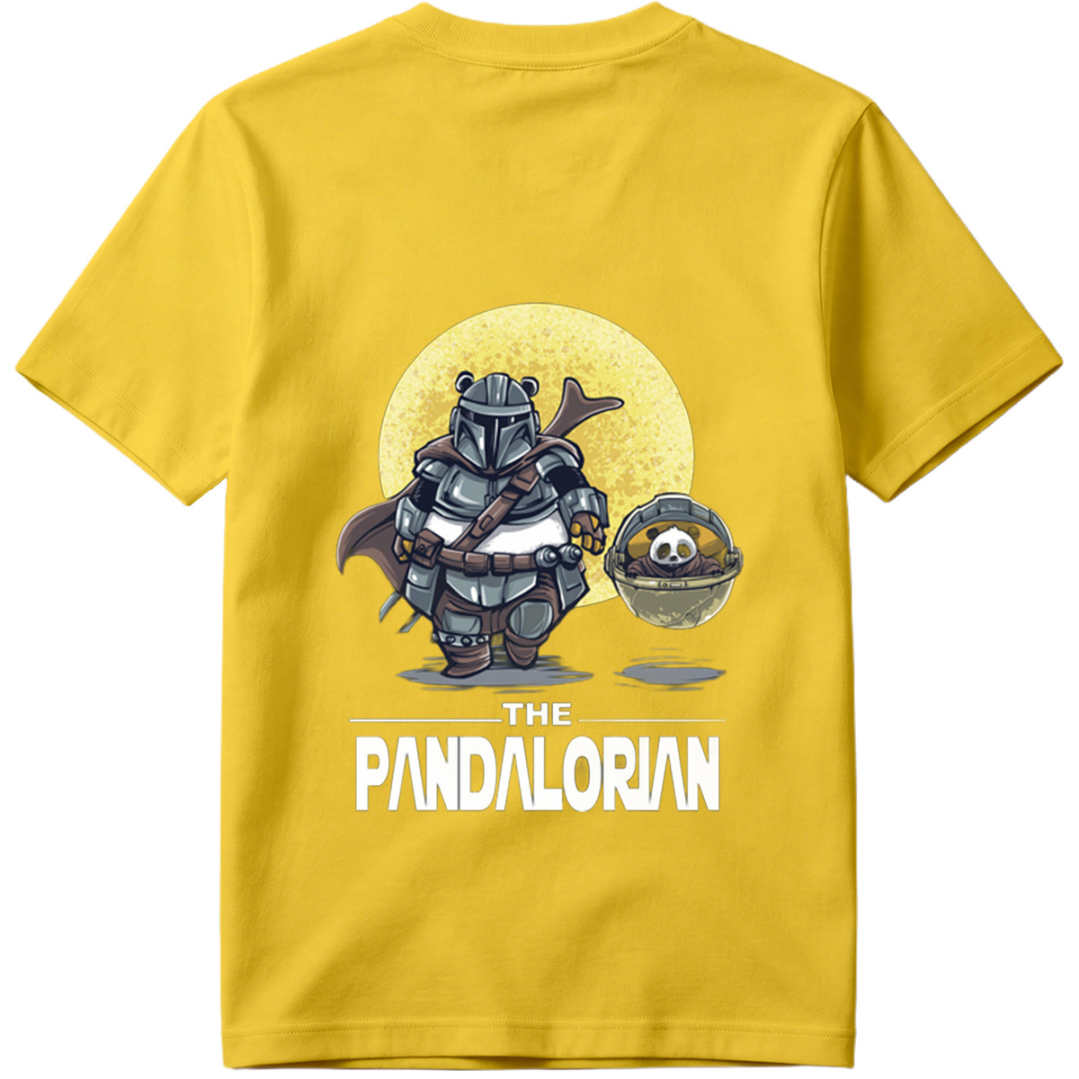 The Mandalorian with Panda Baby - Tee