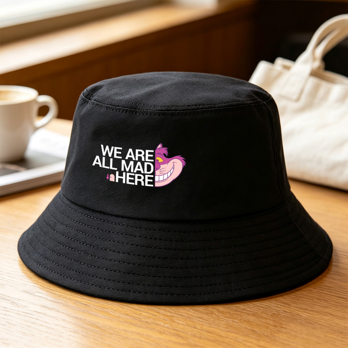 Alice in Wonderland - Cheshire Cat: We Are All Mad Here - Fisherman's Hat