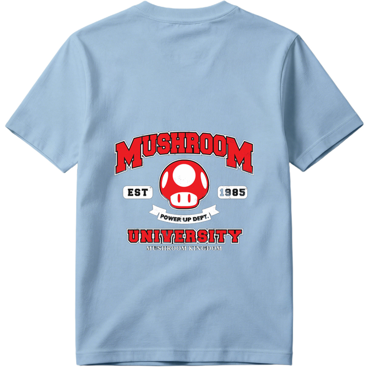 Mushroom University: Power Up Dept. - Mario Mushroom Kingdom - Tee
