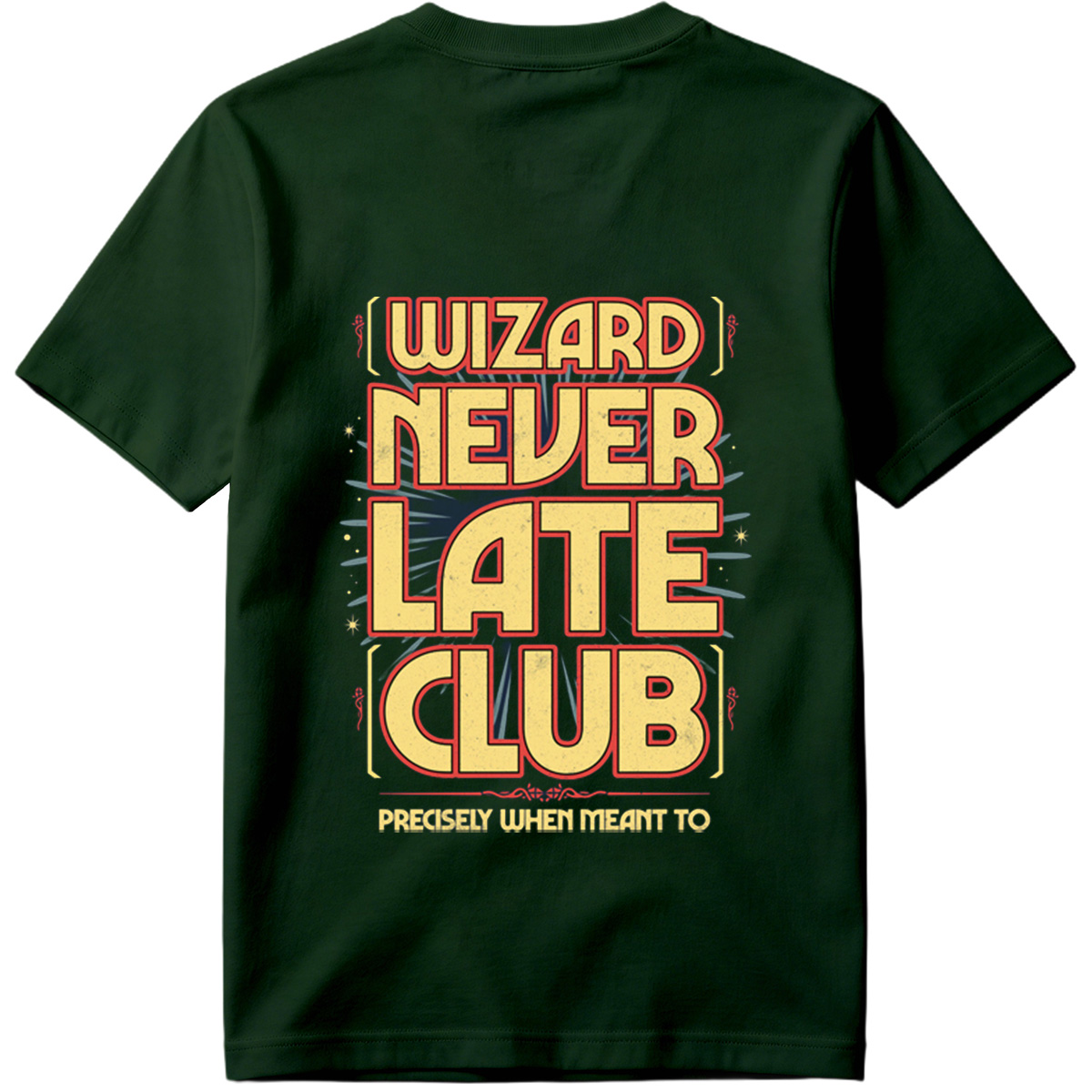 Wizard Never Late Club - Tee