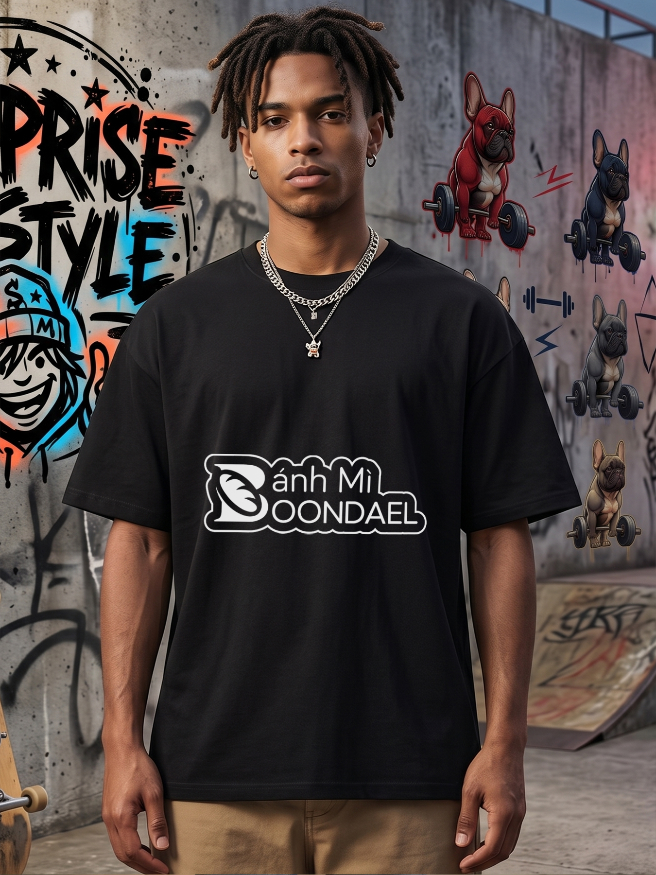 Men's Printed T-Shirt with 