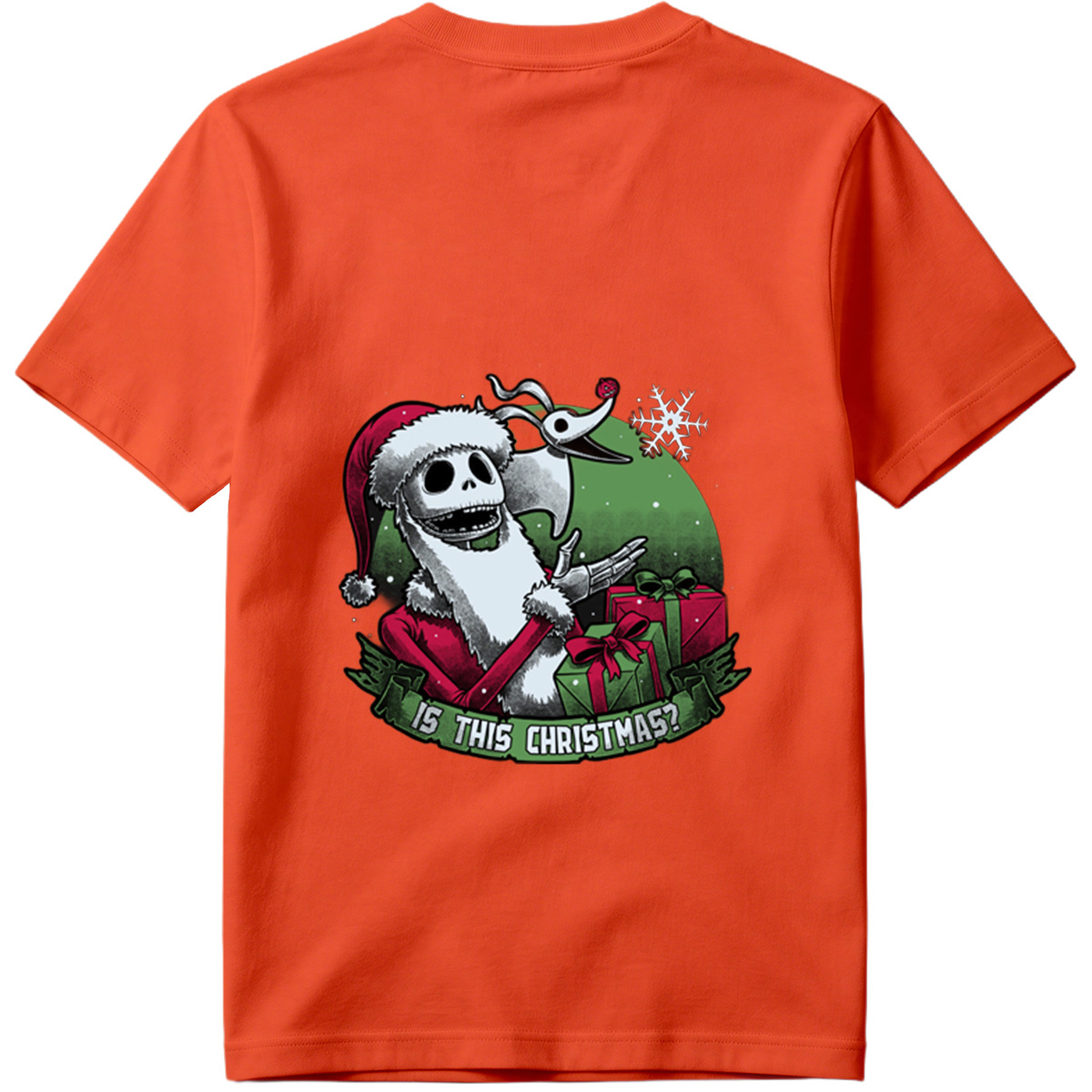 Jack Skellington and Zero - Is This Christmas? - Tee
