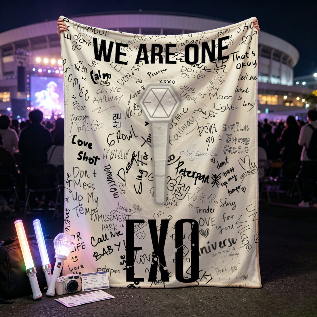 EXO Concert Scene Featuring 