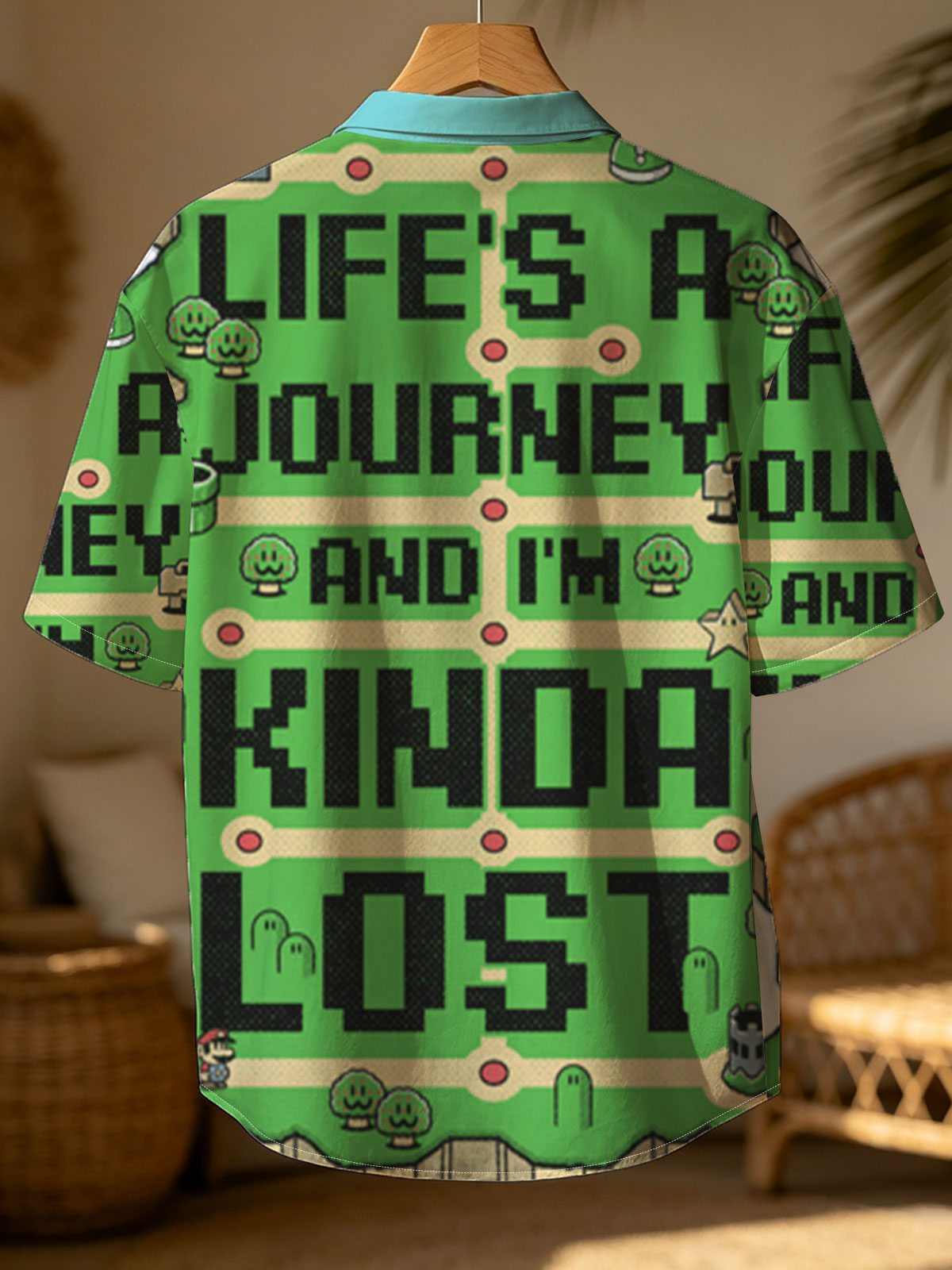 Mario's Map: Life's a Journey and I'm Kinda Lost -  Shirt