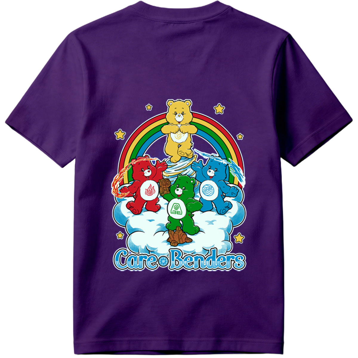 Care Bears and Avatar: The Last Airbender Crossover - Care Benders - Tee