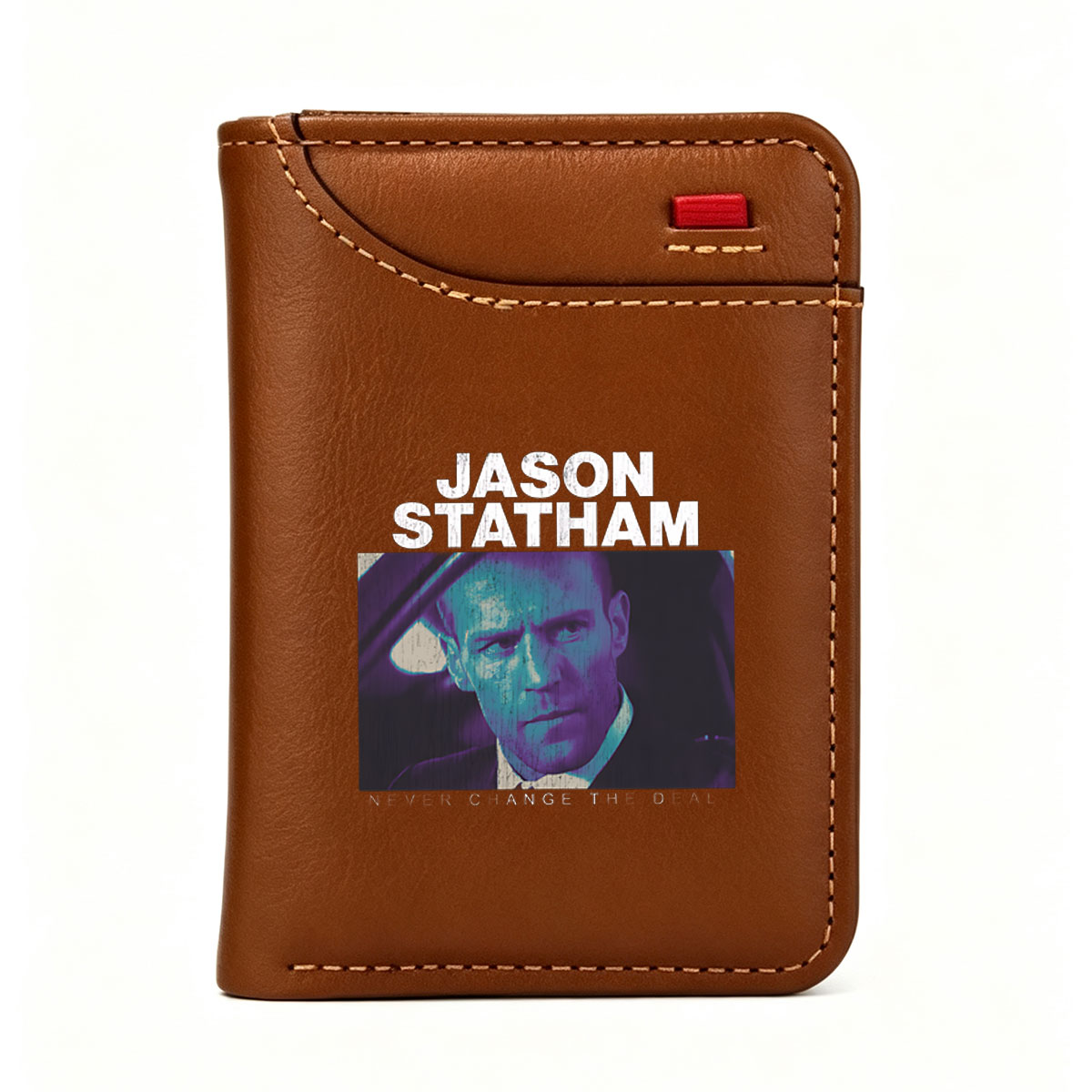 Jason Statham - Never Change The Deal - Vertical Style Wallet