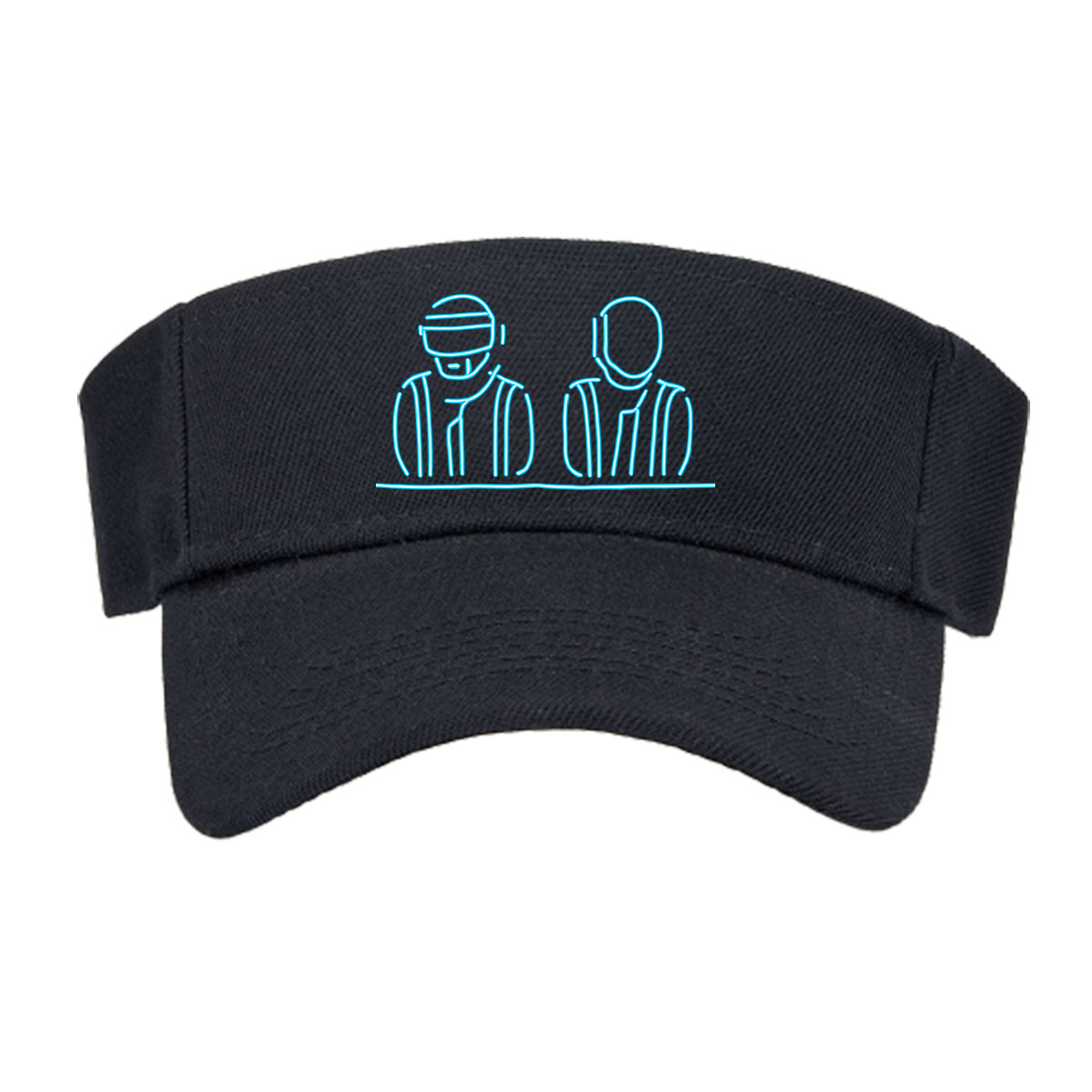 Daft Punk DJ Performance Outline -  Visor cap