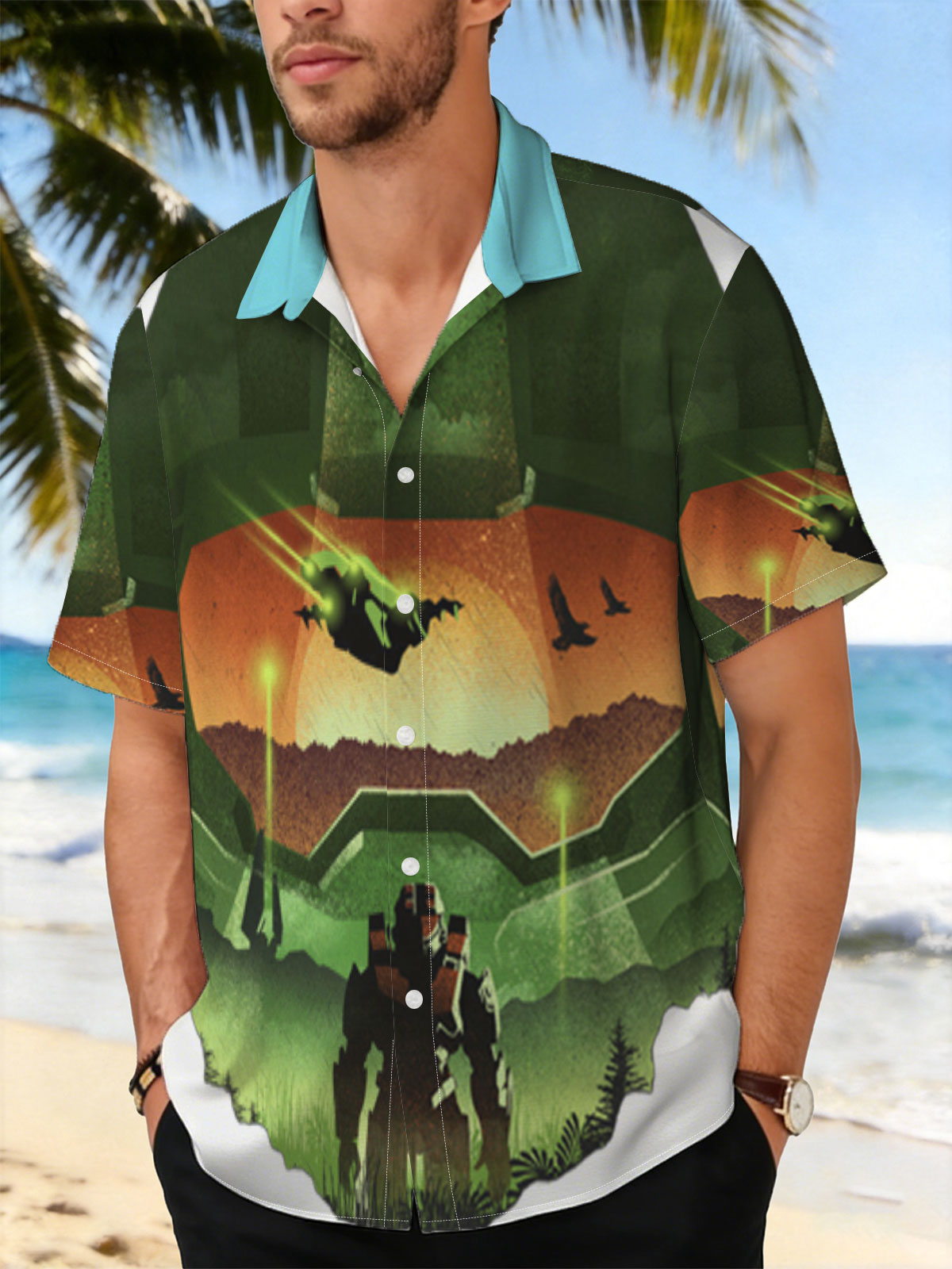 Master Chief in Halo: A Soldier's View from the Helmet -  Shirt
