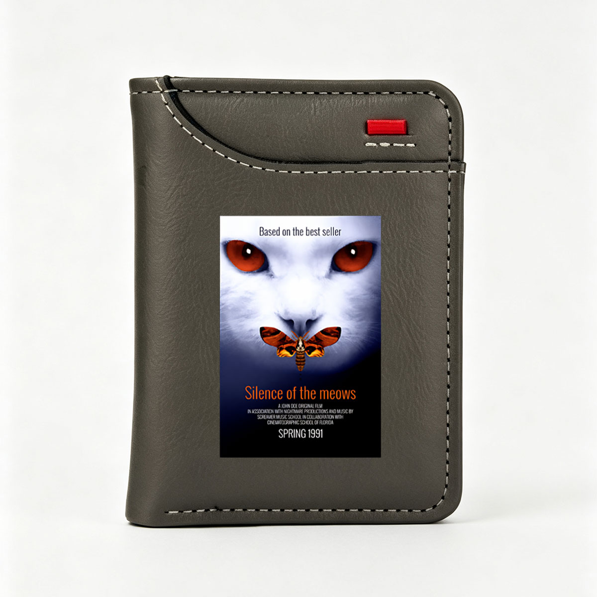 Silence of the Meows: A John Doe Original Film with Nightmare Productions and Screamer Music School, Spring 1991 - Vertical Style Wallet