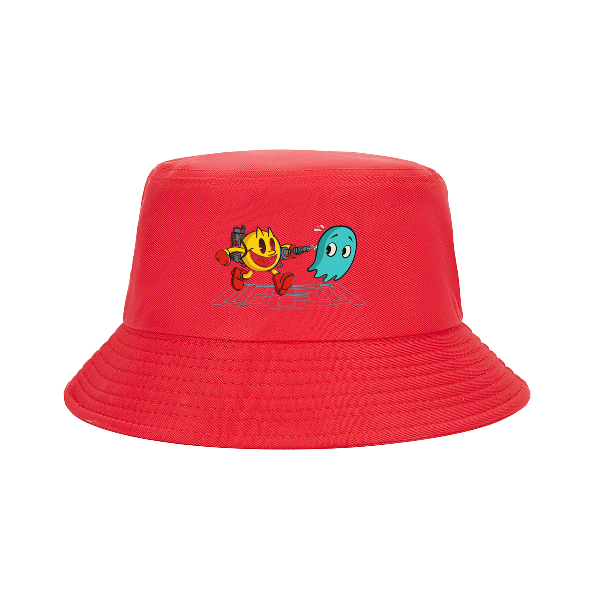 Pac-Man and Ghost in Action - Fisherman's Hat