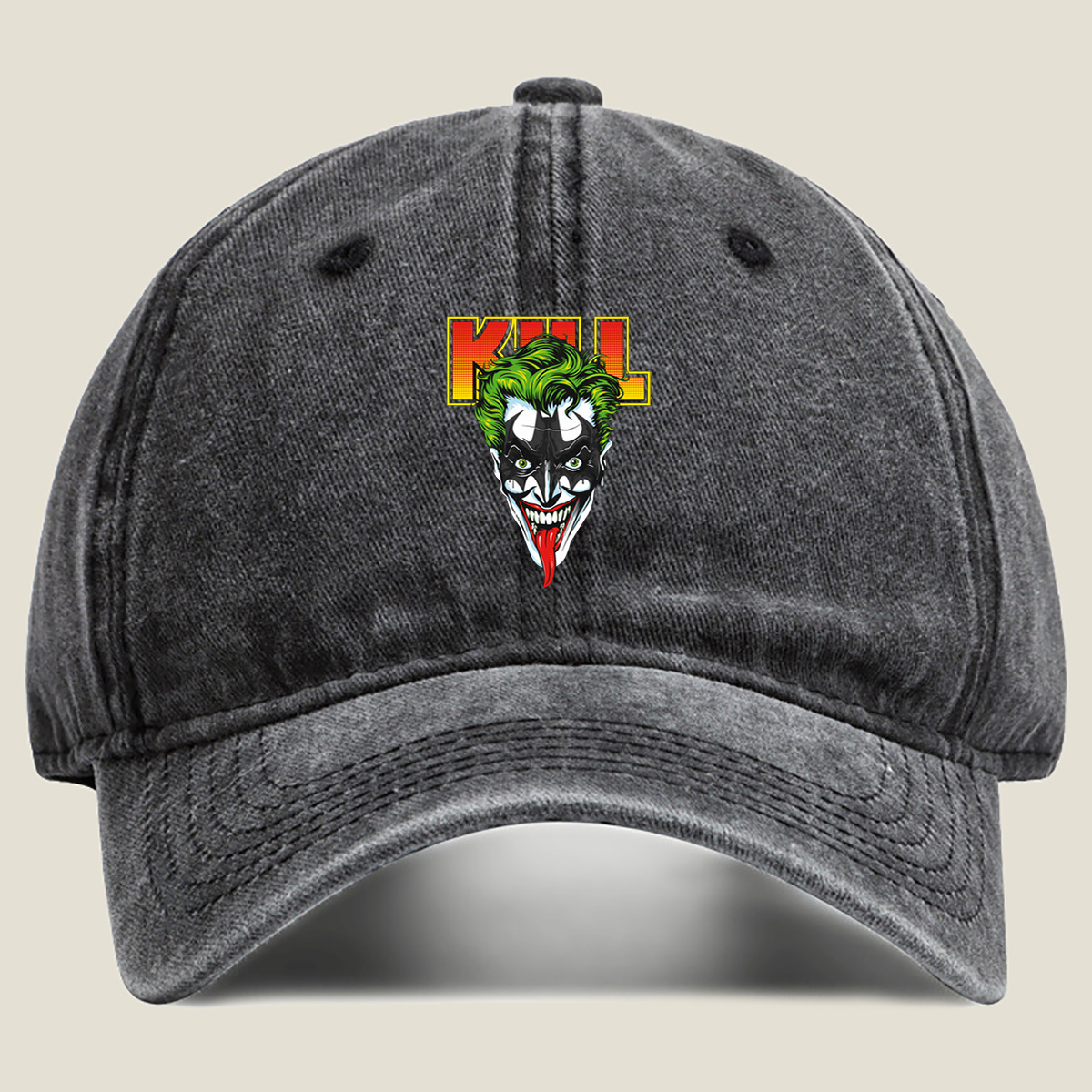 Joker Kill - Washed Denim - Baseball Cap