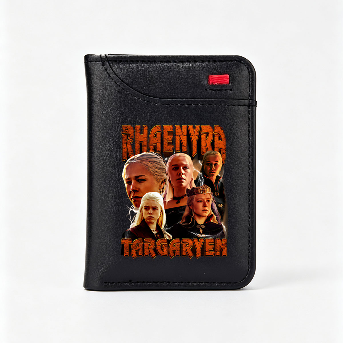 Rhaenyra Targaryen: Emilia Clarke, Olivia Cooke, and Others in Game of Thrones Spin-off Series - Vertical Style Wallet