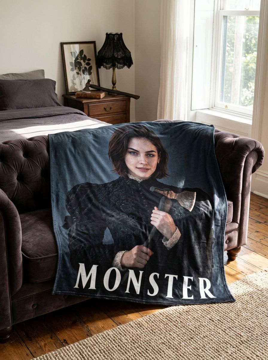 Custom Photo Blanket with Personalized Portrait, Ultra Soft Flannel Fleece Throw Blanket, Ideal Gift for Bed and Couch
