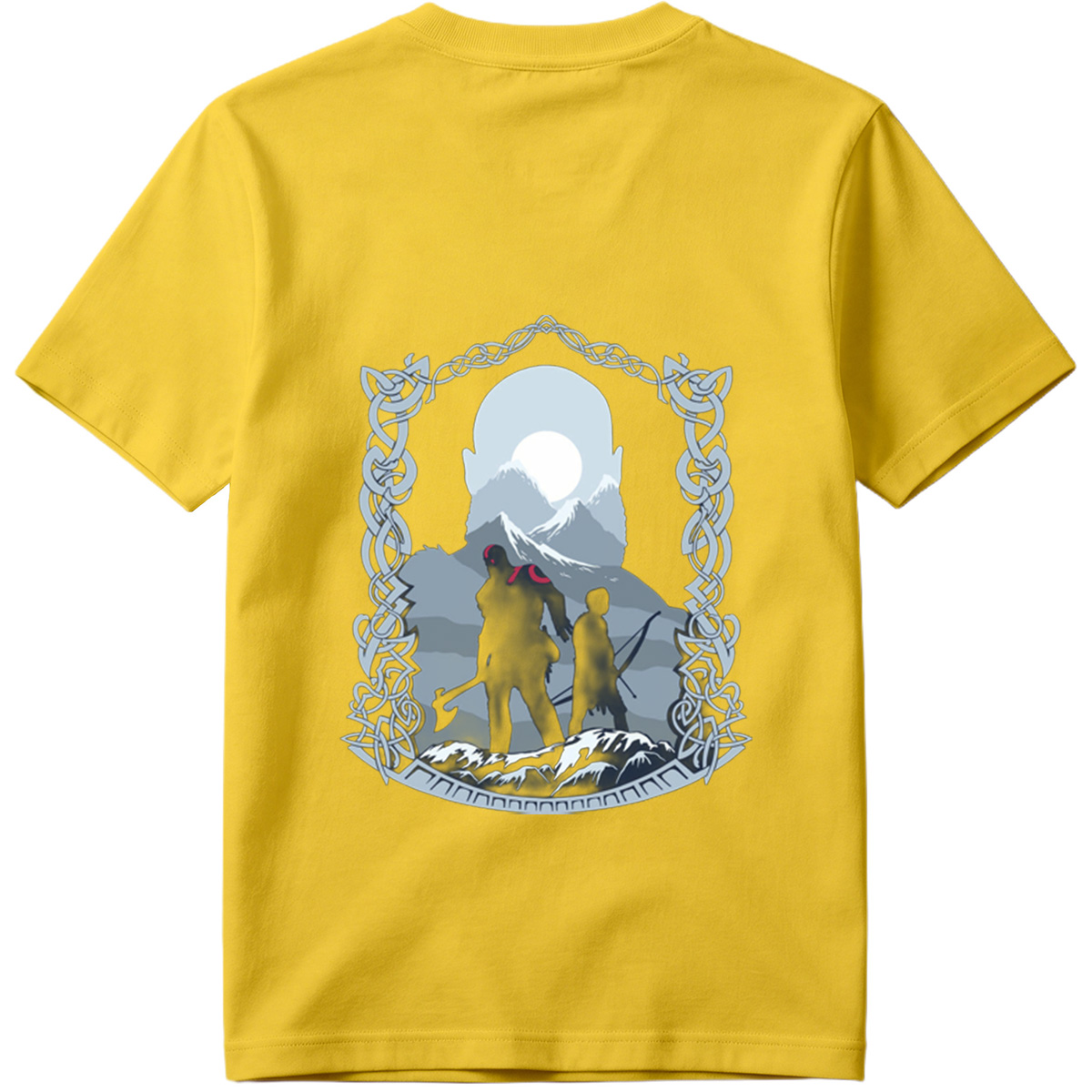 Viking Warriors Under the Moonlight - Tee