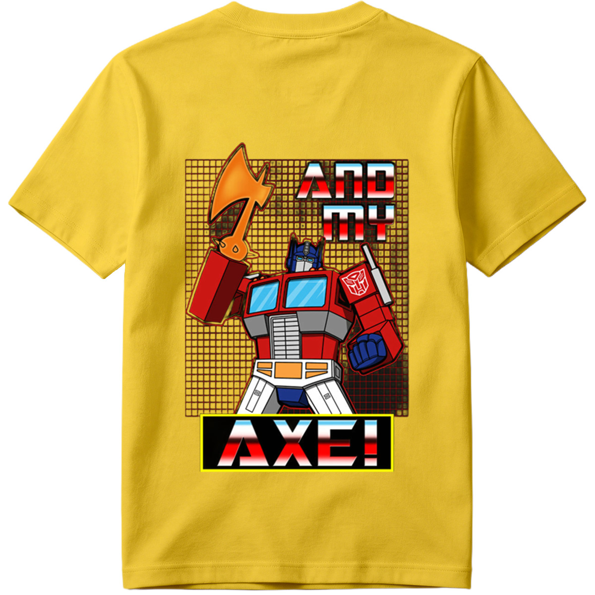 Transformers Optimus Prime Axe! - Tee