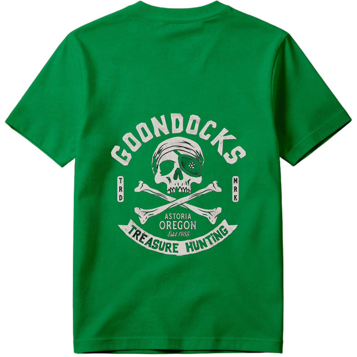 Goondocks Treasure Hunting Skull Logo - Tee