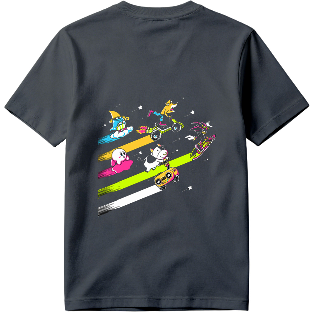 Sonic, Kirby, and Friends Racing Through Space - Tee