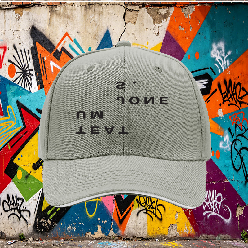 Unisex Classic Sandwich Hat with TEATUM JONES Logo Print | Casual Outdoor Cap for Urban Lifestyle and Daily Wear | Perfect for Men and Women Seeking Stylish Streetwear Accessory