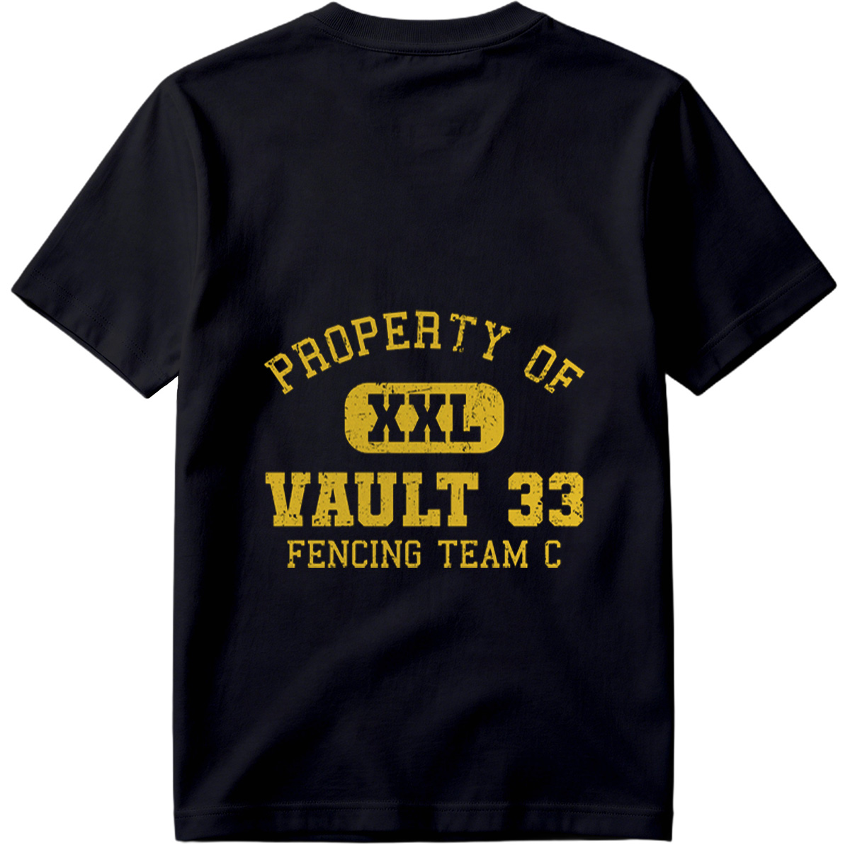 Property of Vault 33 Fencing Team C - Fallout Series - Tee
