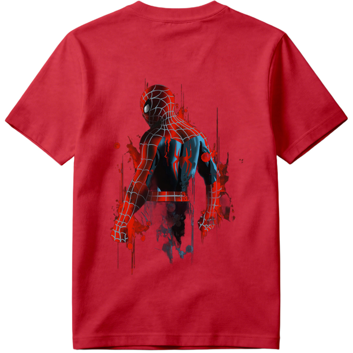 Spider-Man: The Web-Slinger in Red and Blue - Tee