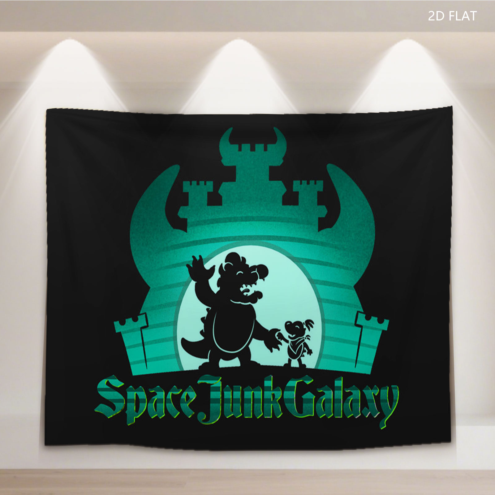 Space Junk Galaxy: Monster and Alien Adventure - Tapestry