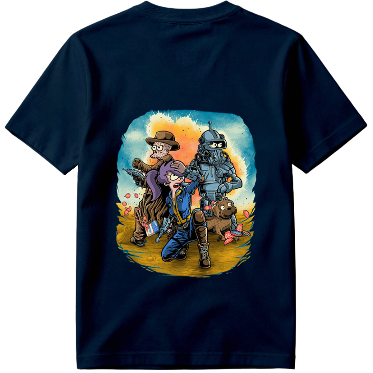 Futurama: Fry, Bender, and Leela Adventure - Tee
