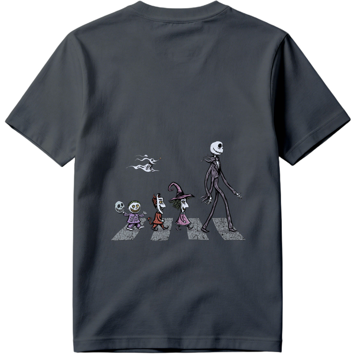 The Nightmares: Jack Skellington, Sally, Zero, and Friends Crossing the Street - Tee