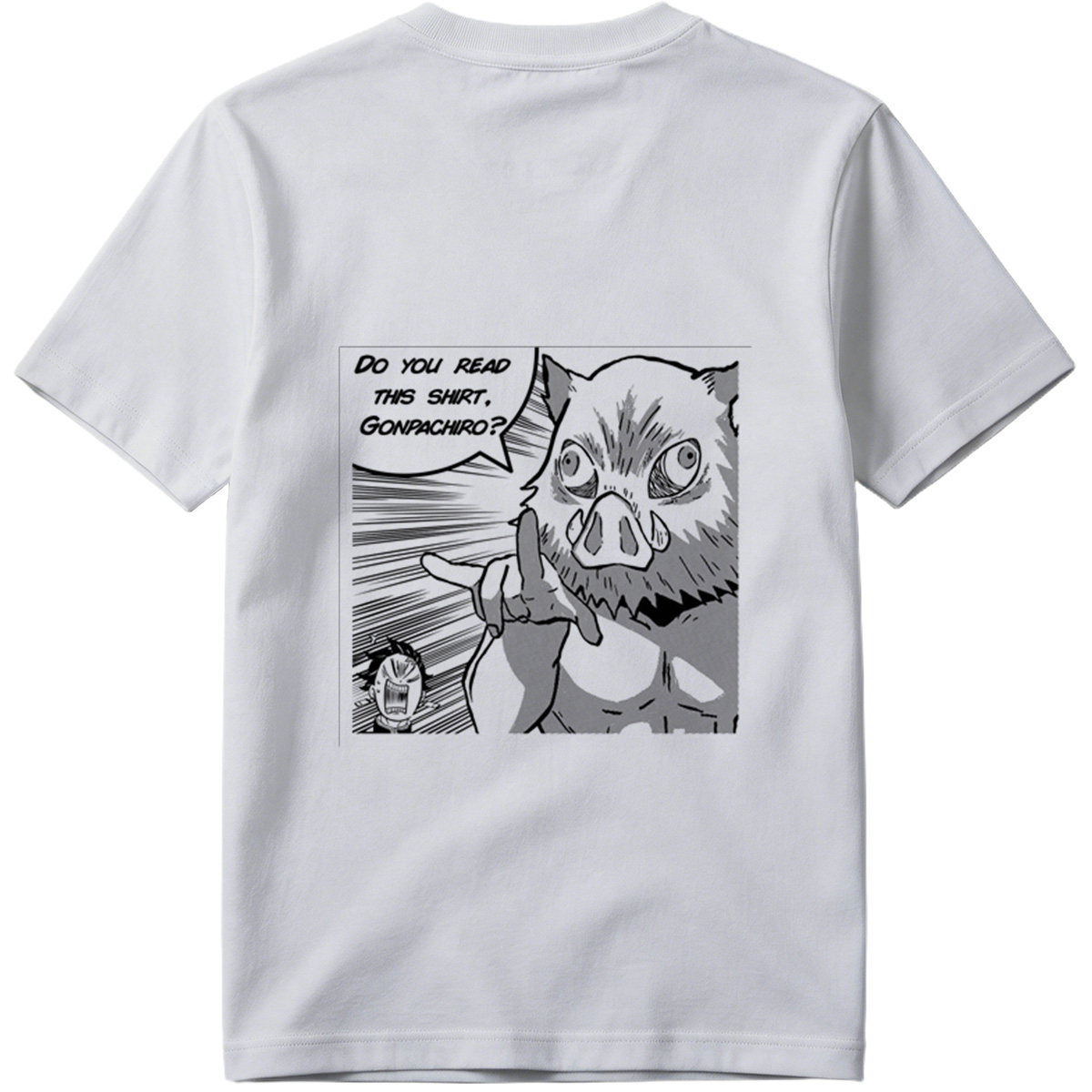 Demon Slayer: Pig Demon Questions Gonpachiro - Tee