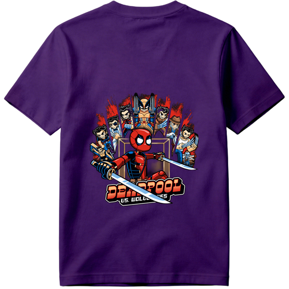Deadpool vs. Wolverines - Tee