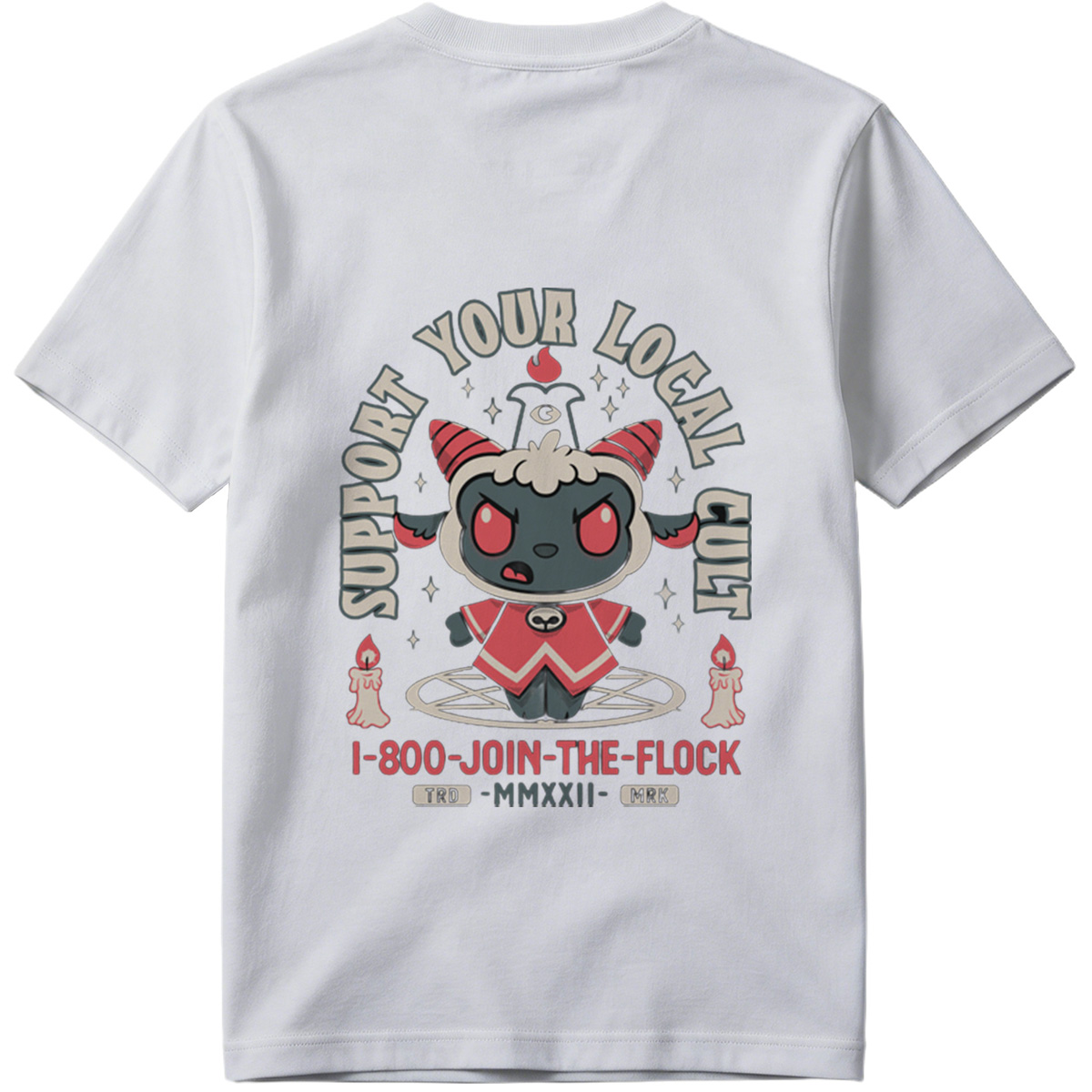 **Support Your Local Cult - I-800-JOIN-THE-FLOCK** - Tee