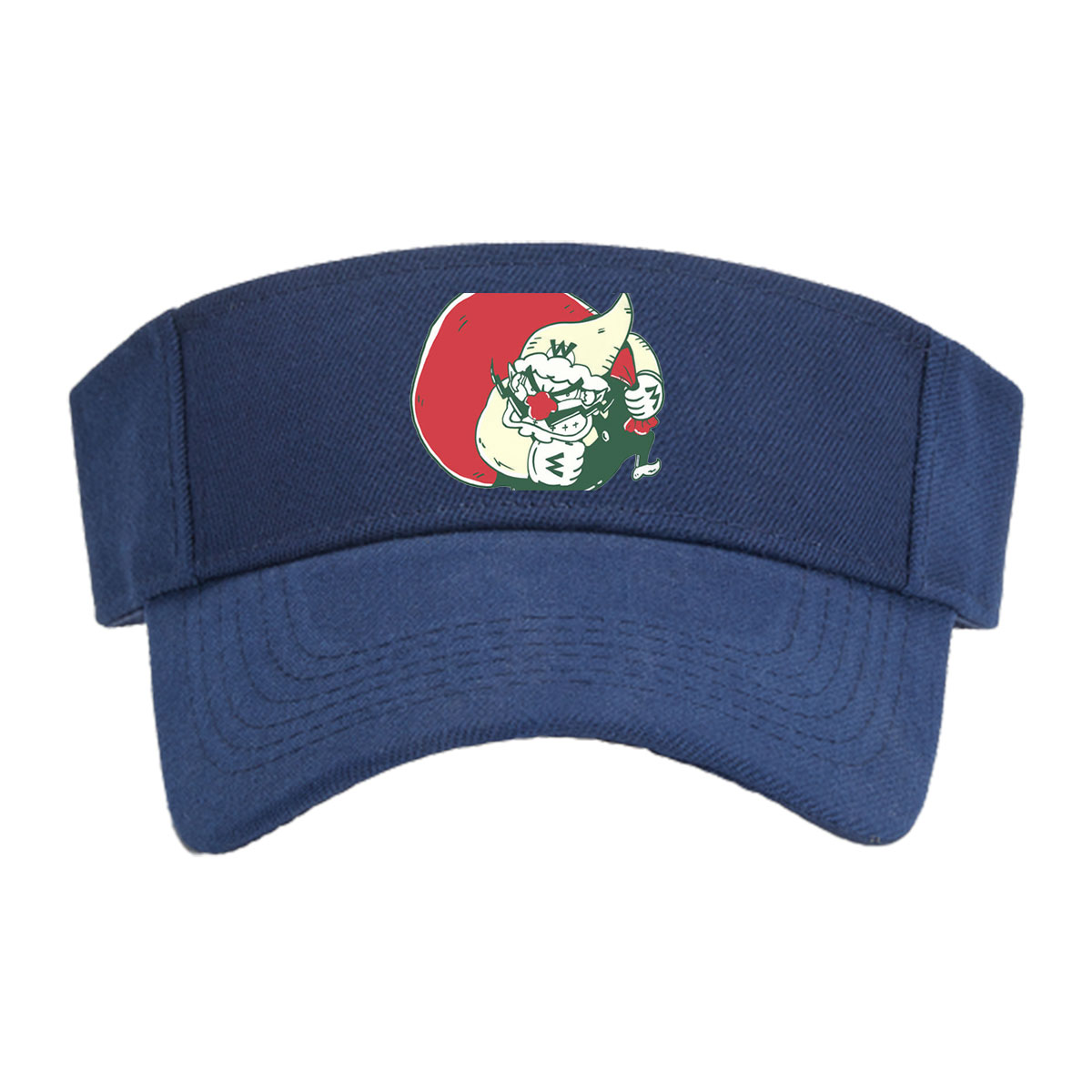 Been Naughty: Santa with a Mischievous Twist -  Visor cap