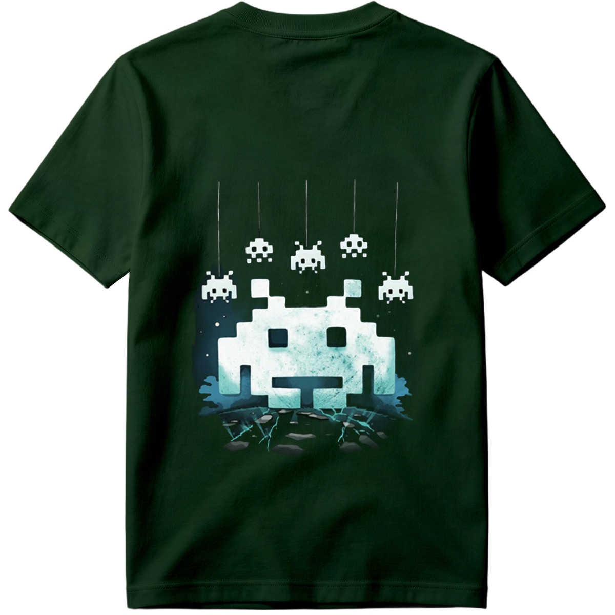 Space Invaders: Classic Aliens in Pixel Art - Tee