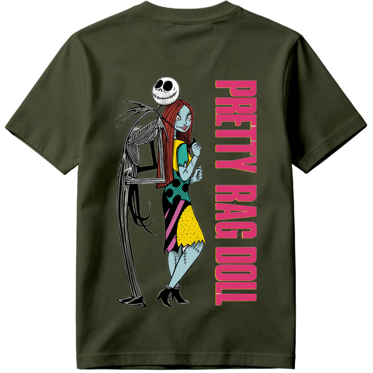 The Nightmare Before Christmas: Jack Skellington and Sally - Pretty Rag Doll - Tee