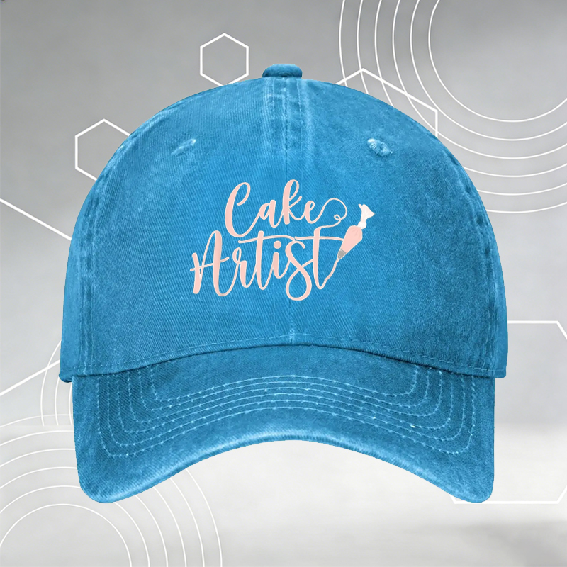 New Baseball Cap with Nail Tech Print and Colorful Design, Unisex Adjustable Hat for Nail Artists and Beauty Enthusiasts, Perfect for Salon Work, Daily Wear, and Gifts for Manicure Lovers
