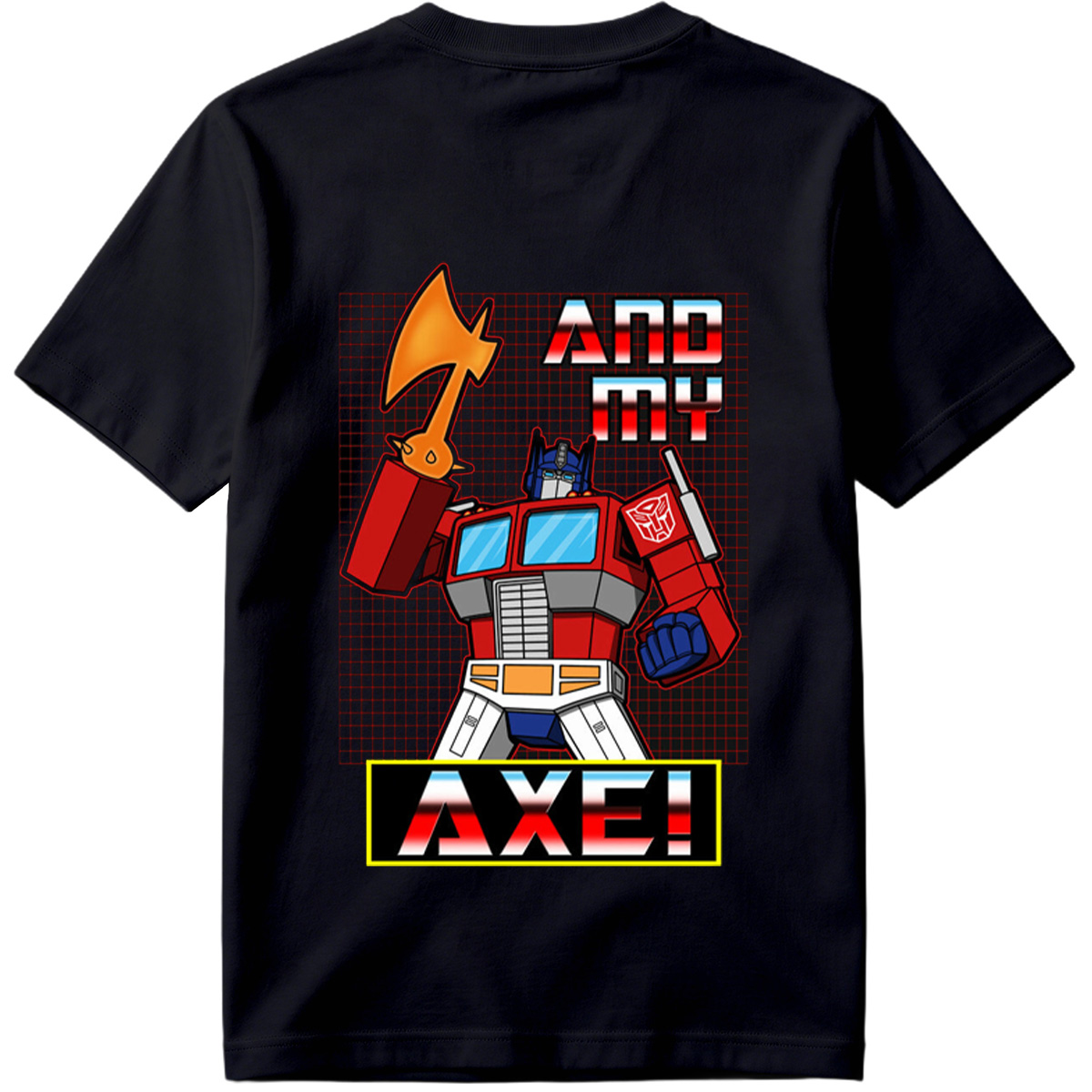 Transformers Optimus Prime Axe! - Tee