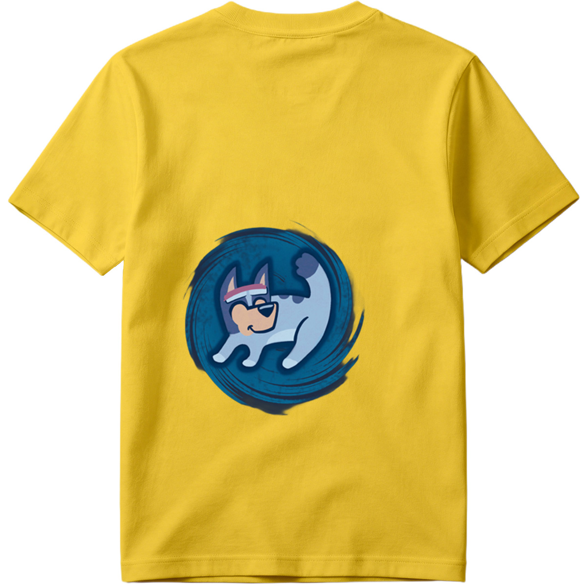Bluey in a Swirl of Energy - Tee