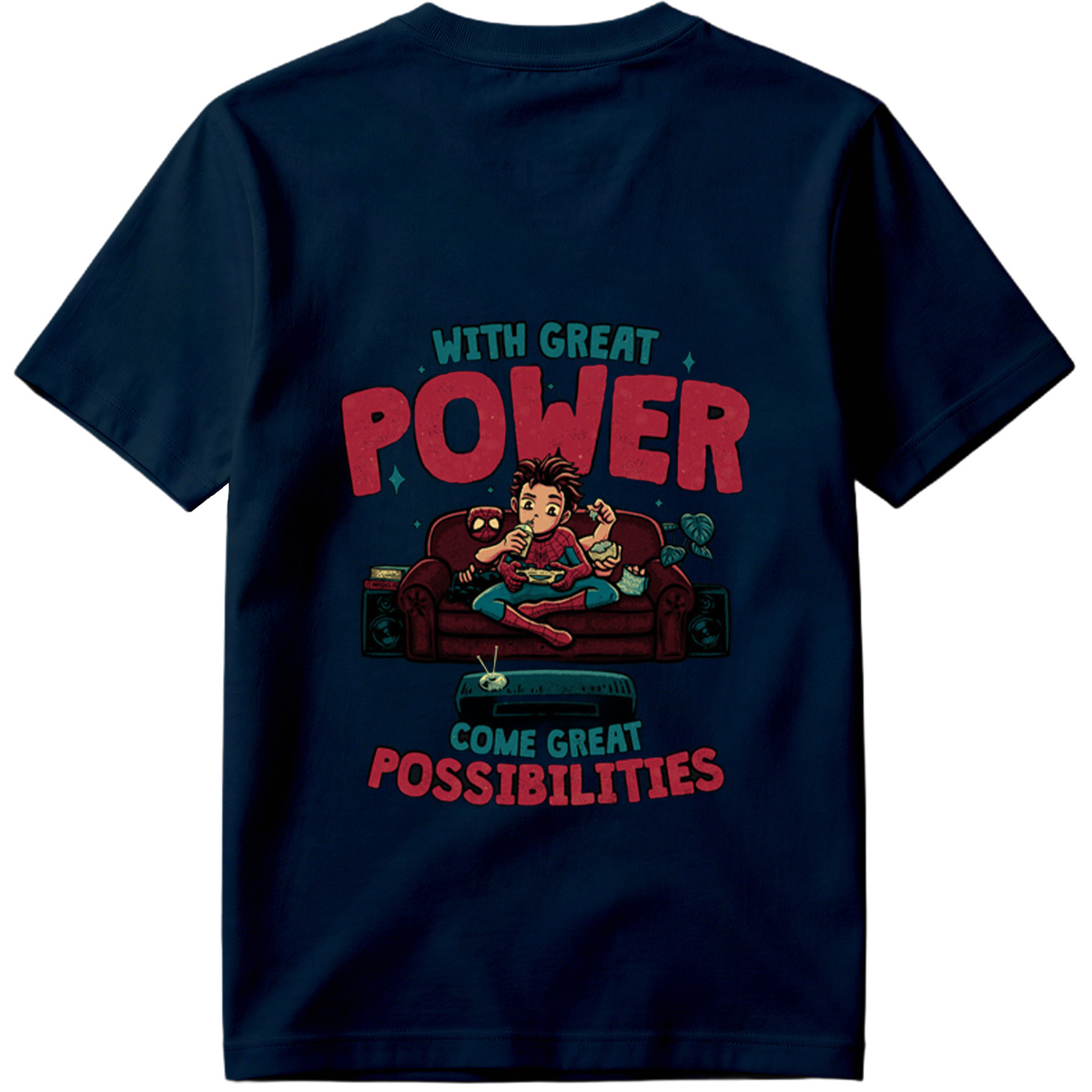 Spider-Man: With Great Power Come Great Possibilities - Tee