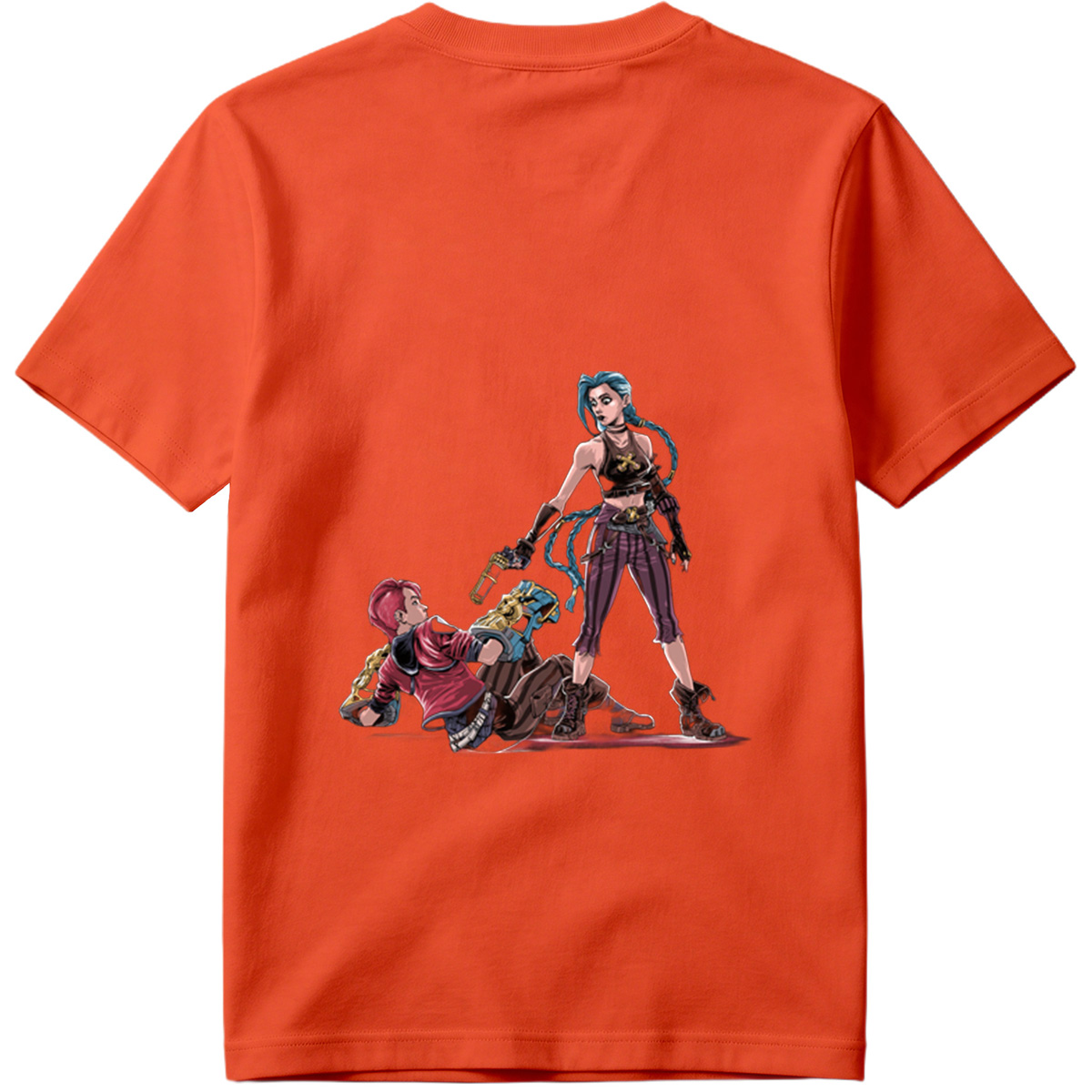 Jinx and Vi from League of Legends - Tee