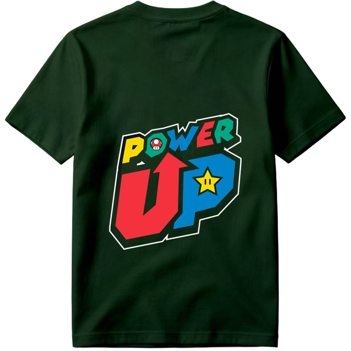 Power Up - Mario & Star - Tee